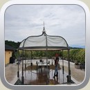 lavaggio gazebo sul terrazzo